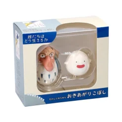 Maison Ghibli Two pack Roly-poly figurines Heron & Warawara - The Boy and the Heron