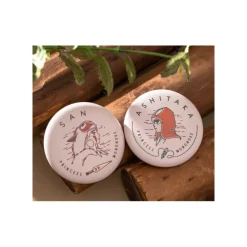 Maison Ghibli Vintage Badge Collection 10 PCS - Princess Mononoke