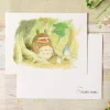 Maison Ghibli Watercolour Greeting cards 24 x 15,8 cm Spring - My Neighbor Totoro