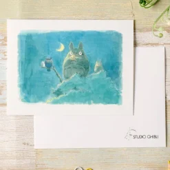 Maison Ghibli Watercolour Greeting cards 24 x 15,8 cm Autumn - My Neighbor Totoro