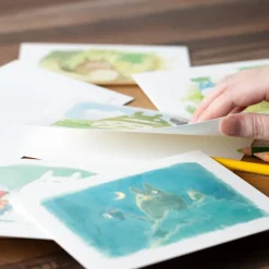 Maison Ghibli Watercolour Greeting cards 24 x 15,8 cm Chihiro - Spirited Away