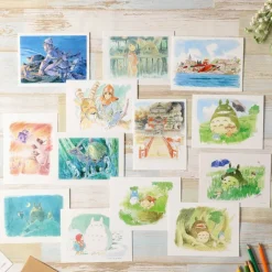Maison Ghibli Watercolour Greeting cards 24 x 15,8 cm Chihiro - Spirited Away