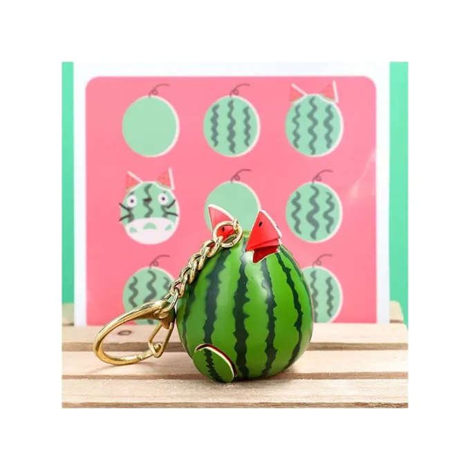 Maison Ghibli Watermelon Keyring - My Neighbor Totoro