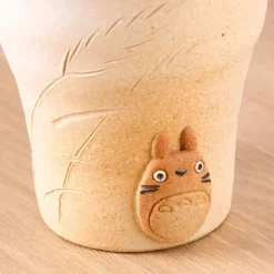 Maison Ghibli White hand made Shigaraki ware Cup Totoro - My Neighbor Totoro