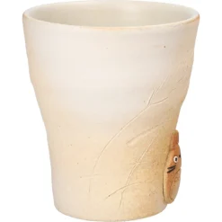 Maison Ghibli White hand made Shigaraki ware Cup Totoro - My Neighbor Totoro