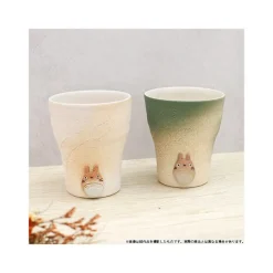 Maison Ghibli White hand made Shigaraki ware Cup Totoro - My Neighbor Totoro