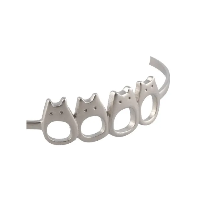 Maison Ghibli White Totoro Metal Garland Bracelet - My Neighbor Totoro