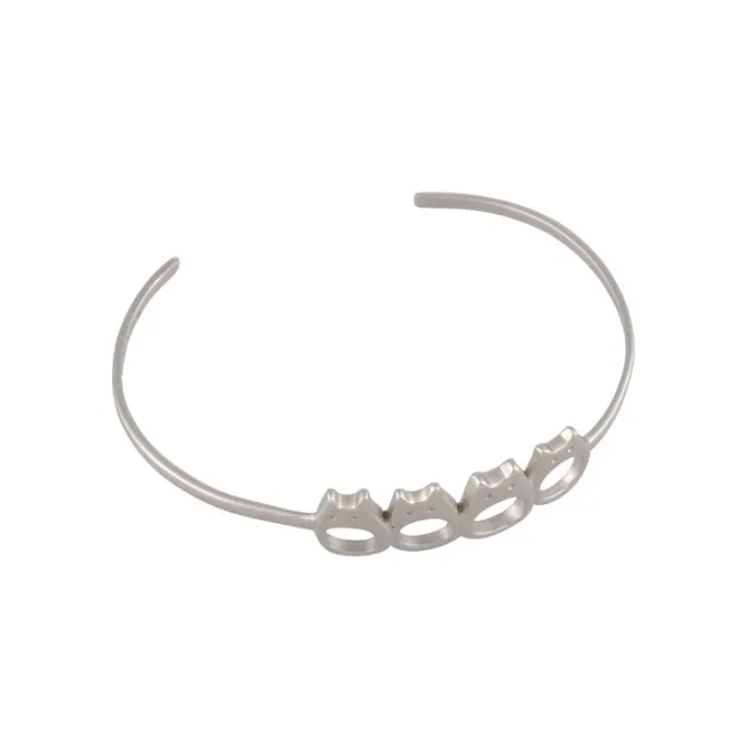 Maison Ghibli White Totoro Metal Garland Bracelet - My Neighbor Totoro