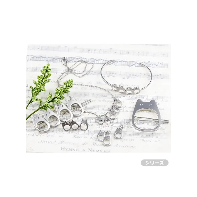 Maison Ghibli White Totoro Metal Garland Bracelet - My Neighbor Totoro