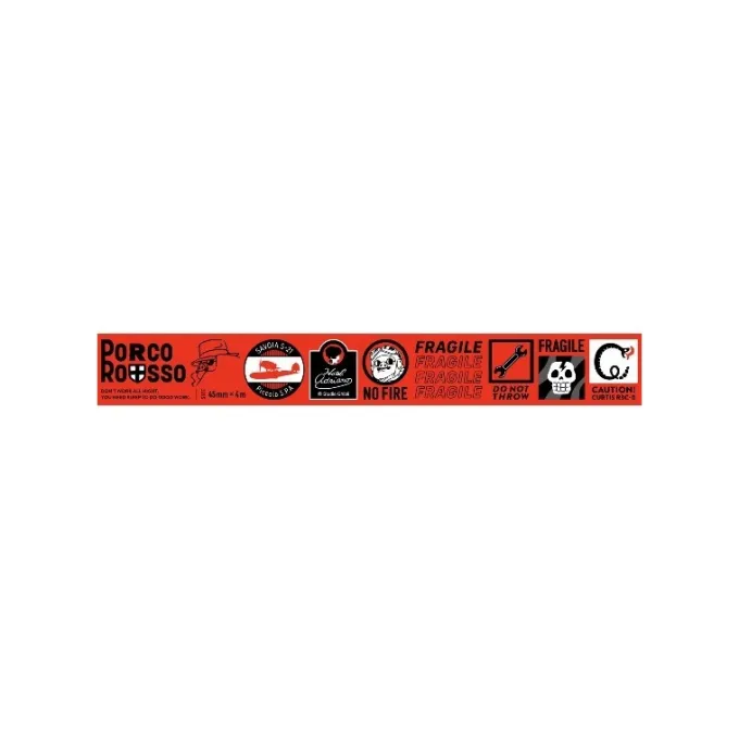 Maison Ghibli Wide Masking Tape - Porco Rosso