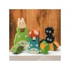 Maison Ghibli Wood Figurine Totoro with Soot Sprites - My Neighbor Totoro