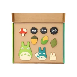 Maison Ghibli Wood Figurine Totoro with Soot Sprites - My Neighbor Totoro