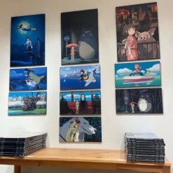 Maison Ghibli WOOD PANEL GHIBLI 05 - HOWL'S MOVING CASTLE