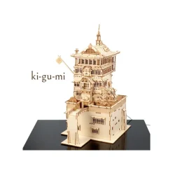 Maison Ghibli Wooden Craft Kit Kigumi Aburaya - Spirited Away