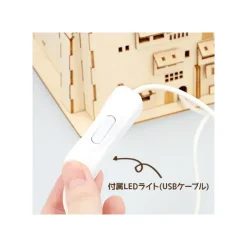 Maison Ghibli Wooden Craft Kit Kigumi Aburaya - Spirited Away