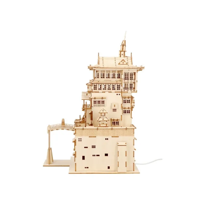 Maison Ghibli Wooden Craft Kit Kigumi Aburaya - Spirited Away
