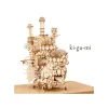 Maison Ghibli Wooden Craft Kit Kigumi Howl’s Castle - Howl's Moving Castle