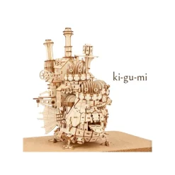 Maison Ghibli Wooden Craft Kit Kigumi Howl’s Castle - Howl's Moving Castle