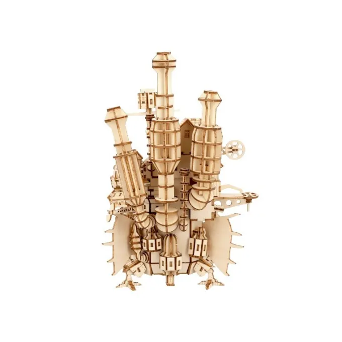 Maison Ghibli Wooden Craft Kit Kigumi Howl’s Castle - Howl's Moving Castle