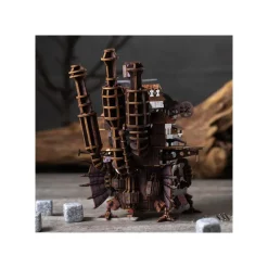 Maison Ghibli Wooden model Kigumi Hauru’s castle - Howl’s Moving Castle
