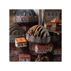 Maison Ghibli Wooden model Kigumi Hauru’s castle - Howl’s Moving Castle