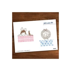 Maison Ghibli Wreath of bread Wood stamp - Kiki'S Delivery Service